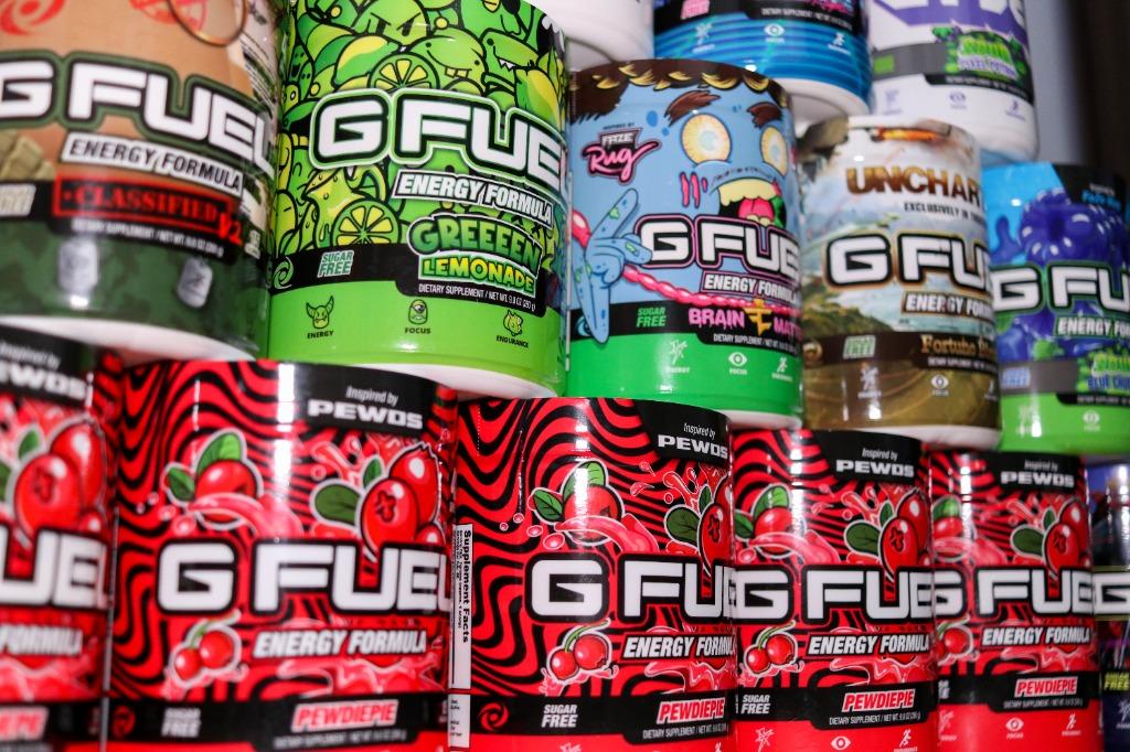 GFuel Energy Tubs